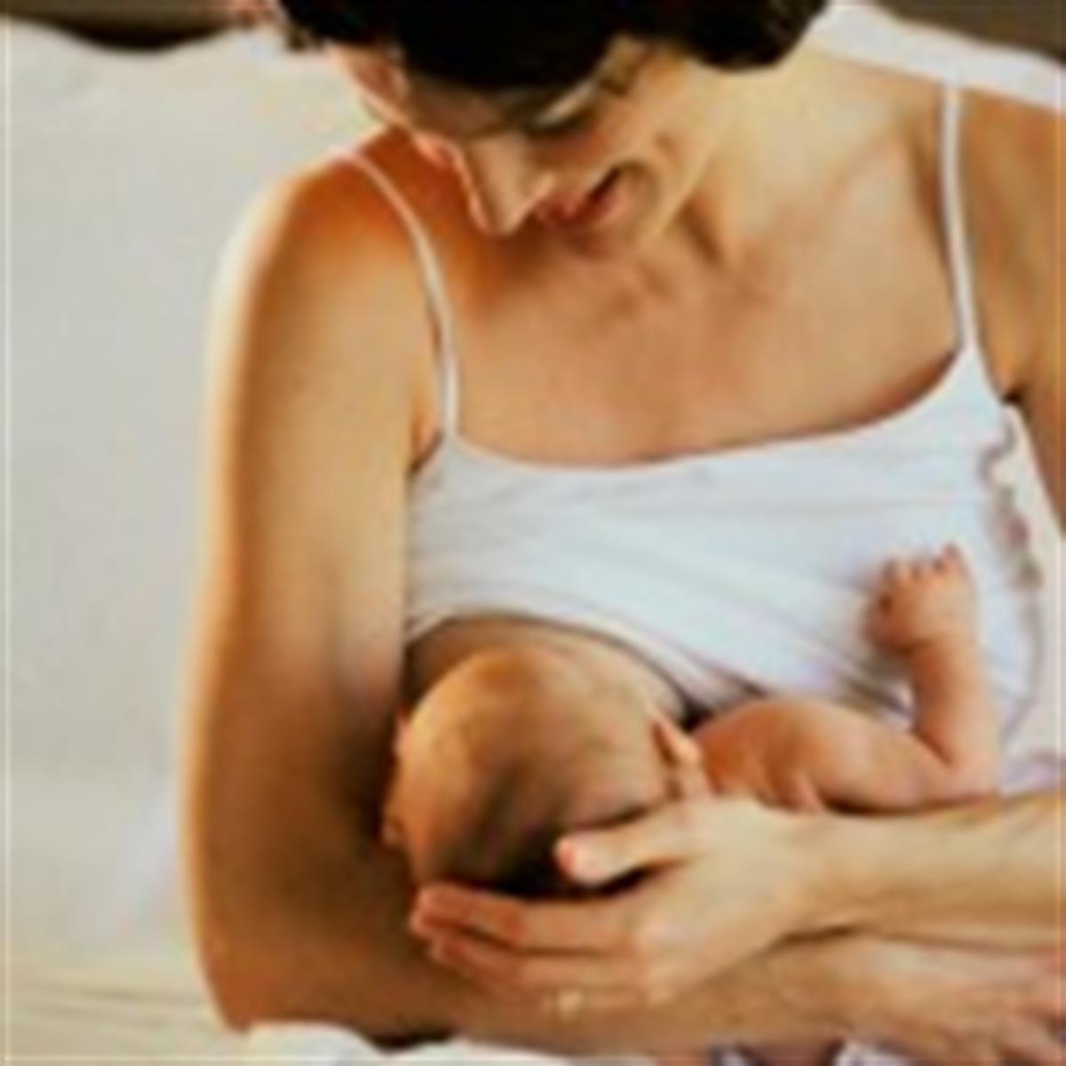 Different from active breastfeeding, comfort nursing, also known as  non-nutritive sucking, is when a baby is latched at the breast, but
