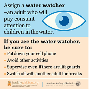 Assign a water watcher.