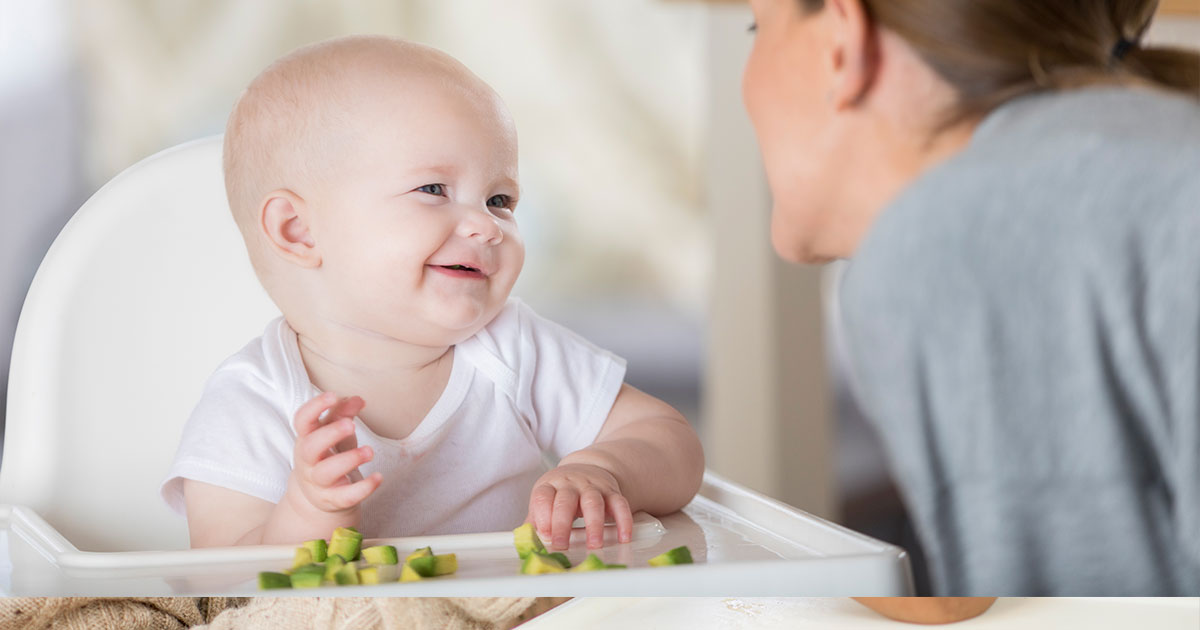 Feeding a store one year old