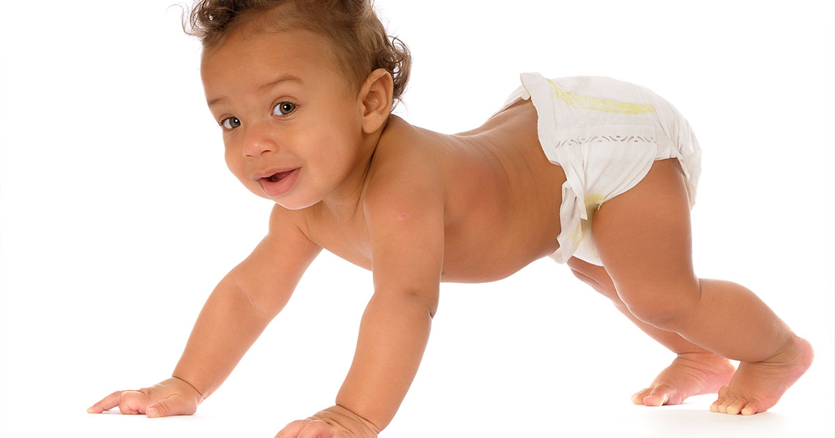 How long should a baby crawl hot sale before walking