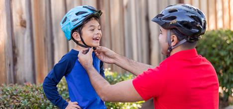 How To Get Your Child To Wear a Bicycle Helmet