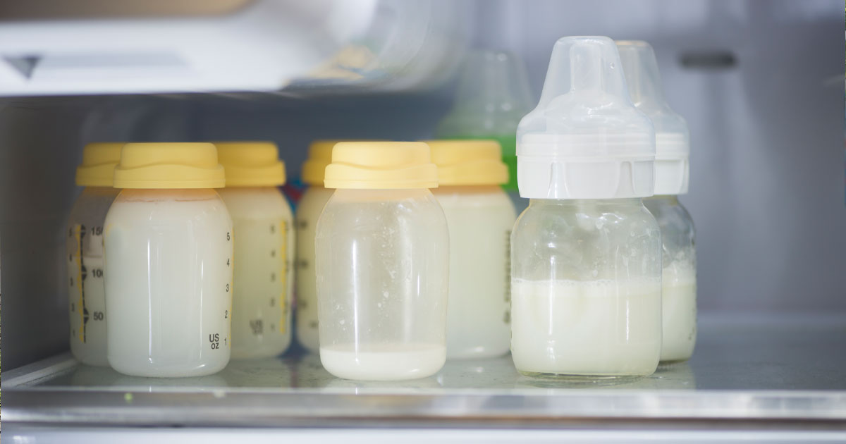 What temperature should baby bottle hot sale milk be