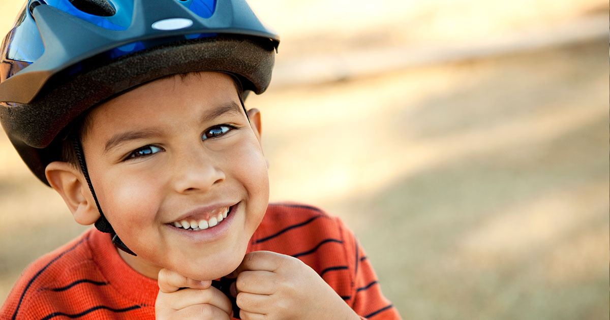 Why do store toddlers wear helmets