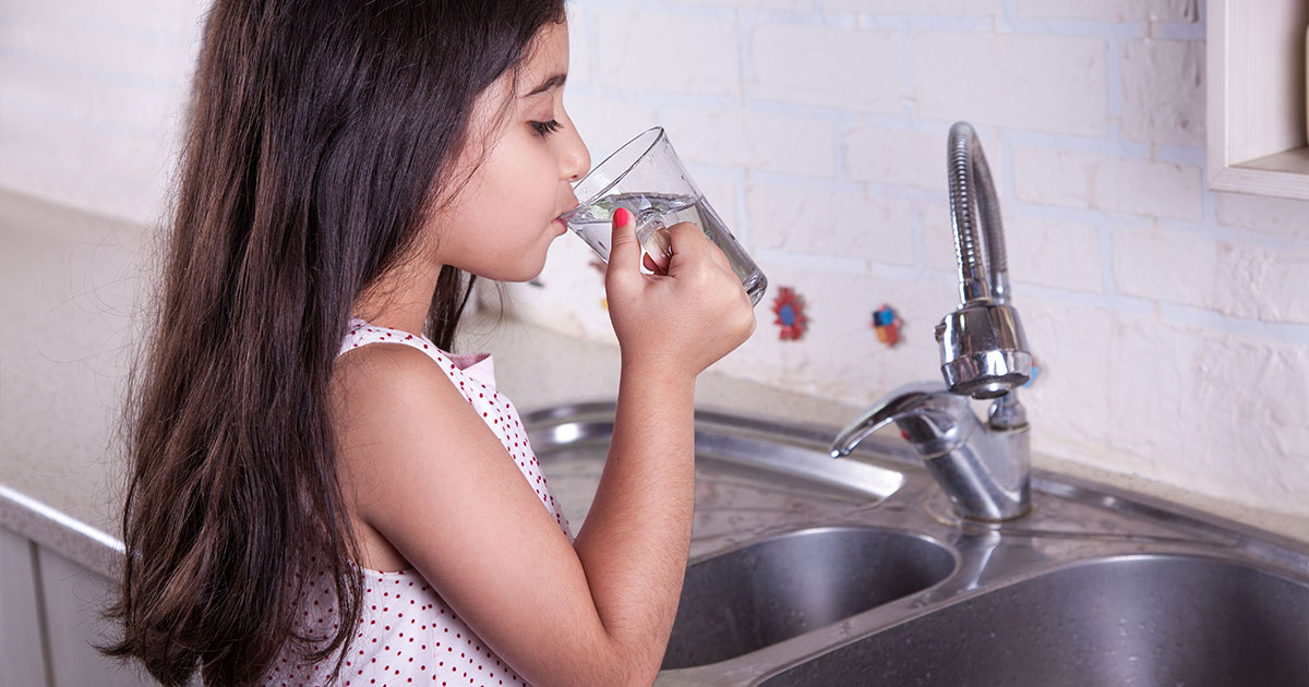 Sink water safe clearance to drink