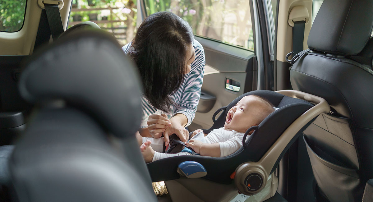 Infant car seat outlet age recommendation